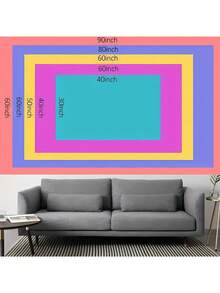 A Vibrant Disco Dance Floor Backdrop Tapestry Is Highly Suitable For Use As A Festive Wall Decoration, An Outdoor Hanging Item, A Party Backdrop - 白色 - 查看 6