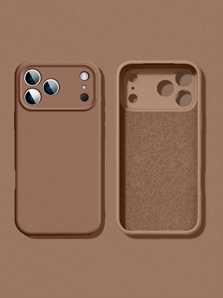 High-Quality Liquid Silicone Phone Case, Compatible With IPhone 17 Pro Max, 17 Pro, 17 Air, 17, 16, 15, 14, 13, 12, 11 Pro Max Plus, Soft Touch, Shock-Absorbing Protective Cover