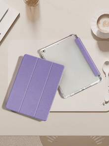Purple Solid Protective Case, Compatible With 6-Inch Kindle 11th Gen (2022 & 2024 Release) / Kindle Paperwhite 12th Gen (2024 Release) - Ultra-Thin Transparent TPU Back Cover With Auto Wake/Sleep, Suitable For Kindle Paperwhite 12th Gen (2024 Release), Compatible With IPad 10th Gen, Compatible With IPad (A16) 11th Gen 11-Inch (2025 Release), Customizable - Suitable For Daily Use And Holiday Gifts - Purple - View 9