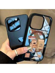 Mehrfarbige optionale TPU Acryl 2-in-1 Macaron Magnetische Handy hülle für Apple 16 Pro Max blaue Schutzhülle, 15 Plus 14 Pro Max rosa magnetische Handy hülle, Unterstützung für das drahtlose Laden von Apple-Handys, geeignet für 11 12 Pro 13 Pro Herren schwarze Xs Schutzhülle, Xsmax Handy Schutzhülle