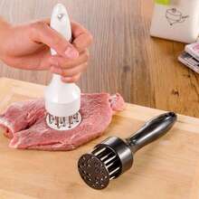 Chicken Drumstick And Wing Meat Tenderizer With Skewering Holes, Meat Tenderizing Needle, Meat Mallet, Kitchen Steak Barbecue Meat Tenderizing Needle For Marinating And Roasting Meat