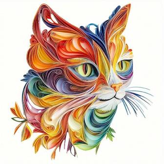 1 pieza/2 piezas/3 piezas Diseño de gatito colorido, adecuado para camisetas, sudaderas, almohadas, mochilas y bolsos, regalo ideal para vacaciones, diseño navideño, impresión duradera