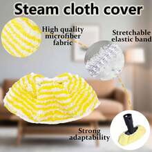 Replacement Parts For Karcher EasyFix SC1, SC2, SC3, SC4, SC5 Steam Cleaner Accessories Microfiber Mop Cloth/Mop Rag And Cloth Cover.