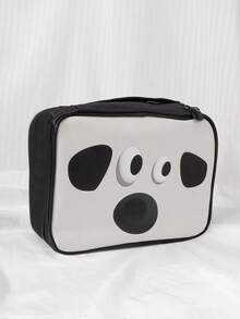 PU Cartoon Cute Single/Double Compartment Toiletry Bag, Large Capacity Waterproof Cosmetic Organizer, Great Gift For Women, Christmas Gift - Multicolor - View 9