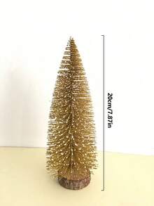 4件/2件/1件迷你雪松圣诞树桌面装饰 – 乡村冬季节日装饰，适用于书桌、房间、厨房、客厅、婚礼和家居装饰。迷你雪花圣诞树景观装饰工艺品，节日派对圣诞家居装饰，窗户柜台桌面场景装饰，圣诞礼物，圣诞装饰，房间装饰，圣诞家居装饰，圣诞礼物，圣诞装饰 - 黃色 - 查看 15