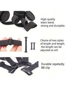 面部提拉绑带套装，隐形头带抗皱，紧致面部轮廓，改善皱纹，提拉下颌线，居家旅行必备面部按摩工具 - 彩色 - 查看 5