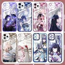 Flins Columbina Varka Sandrone Phone Case Compatible With  16e 16 15 14 13 12 11 17 Pro Max XR XS Max Plus Mini Clear, Cover Compatible With  17 Pro Max Case,  17 Pro Case,  17 Case,  16 Pro Max Case - S21634 - 查看 3