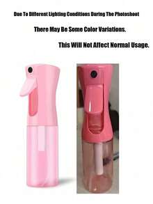 200毫升/300毫升可重复灌装蝴蝶结PET旅行喷雾瓶，专业高压雾化连续喷雾器，美发造型工具，护发产品及配件，沙龙美容旅行必备，多功能喷雾瓶，适用于旅行、美发产品、美发工具、美发用品、发型师、沙龙设备