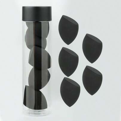 Bộ 5 bông mút trang điểm, thích hợp dùng cho kem nền, phấn phủ, che khuyết điểm, highlight và phấn mắt, phù hợp cho da nhạy cảm, da dầu và da mụn, giá cả phải chăng, có thể dùng làm quà Giáng sinh, mỹ phẩm, dụng cụ trang điểm, món quà yêu thích giá rẻ, quà tặng, quà tặng cho nữ, quà Giáng sinh