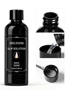 MEET ACROSS 1/2pcs 100ml Poly Gel Slip Solution - Effortless Nail Extensions, Anti-Stick Formula Poly Extension Gel Liquid Slip Solution For Poly Nail Gel Nails , Perfect Starter Tool For Smooth DIY Gel Nail Art Manicure For Home And Salon Use Nail Supplies - Nhiều màu - Xem 12