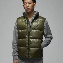 Chaqueta deportiva de plumón Nike AS FLIGHT DOWN VEST para hombres FV7274-222 - Arroz/Integral - Ver 1