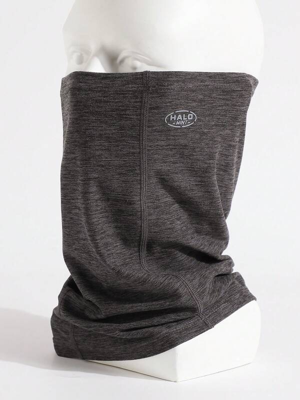 1 pieza Nuevo cuello de bufanda unisex casual de otoño e invierno, cálido, suave y amigable con la piel, protección y a prueba de viento, máscara facialunicolorlido para uso diario, salidas y equitación, pasamontañas.