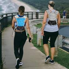 Hydration Running Vest Ultra-Lightweight For Women Men, Water Vest Backpack 5L, Breathable All-Weather Water Vest Hiking Backpack, Adjustable Water Backpack For Hiking, Cycling, Trail Marathon Race – Grey (No Hydration) - Grey - View 5