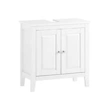 SoBuy FRG202 Washbasin Base Cabinet Bathroom Cabinet Vanity Unit Base Cabinet Bathroom Furniture WHT Approx: 60x62x30cm - White - View 11