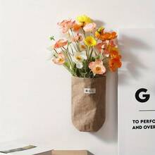 7/8 Stücke künstliche Island Mohn Blumen, Künstlicher Blumenstrauß, warme Farbkombination, wartungsfrei, geeignet für Zuhause, Schlafzimmer, Vase Dekoration, Kamin, Esszimmer, Wohnzimmer, Garten, Hochzeitsfeier, Fotografie Requisiten, Feiertags-Dekoration für Halloween, Thanksgiving, Weihnachten, DIY Geburtstags-Party Dekoration, Schul-Dekoration