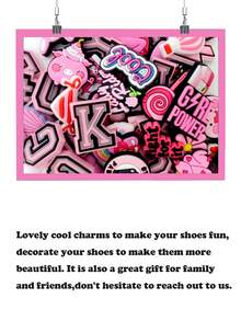 O mulțime de brelocuri pentru pantofi în stil aleatoriu pentru saboți și sandale, 10-50 buc. Decorațiuni pentru pantofi din PVC, accesorii pentru Crăciun, ziua de naștere, petrecere, cadouri pentru pantofi, ace pentru adolescenți, bărbați, femei și adulți