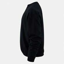 Nike Men's AS M NK TF SI BRSH CREW Knit Crewneck Sweatshirt IM5902-010 - Black - View 3
