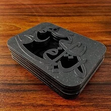 5 szt. Dekoracje na znaki, karty miejsc na festiwal, dekoracje, wycinane laserowo nakrycie stołu