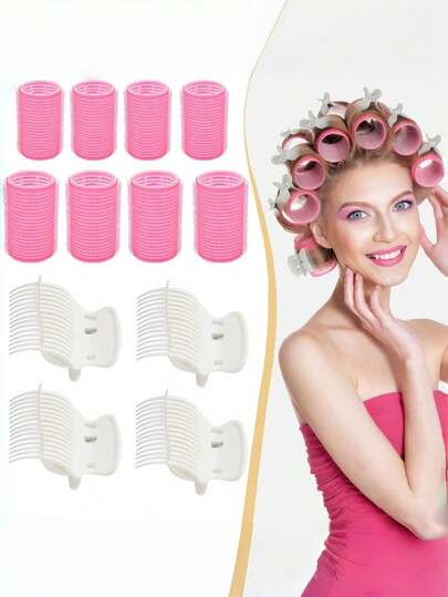 12 Pieces Of Special Auxiliary Clips For Electric Curling Irons, Heat Insulation Clips, Hair Styling Clips, Heating And Fixing Styling Clips, And Curling Bar Clips.,Curly Hair,Hair Rollers,Hair Curler,Heatless Curl,Heatless Curls,Hair Curlers,Rollers,Hair Curl,Rollers For Hair,Curly Hair Tools,Hair Rollers,Hair Roller,Curls Diffuser,Hair,Travel,Hair Products,Hair Tools,Hair Stuff,Barber,Barber Accessories,Barbershop,Hairdressing Equipment