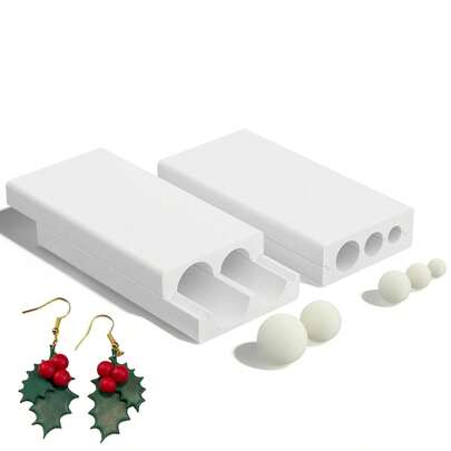 1pc/2pcs Round Polymer Clay Bead Roller - Round Bead Making Tool - Bead Roller Tool For Making 6mm, 8mm, 10mm, 12mm And 14mm Round Beads, Helps You Make Rounder Balls