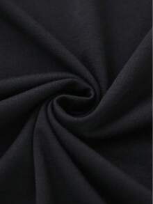 Casual Catholic T-Shirt And I Will Follow Christian Artistic Design - Black - View 4