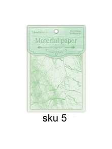 30 Sheets/Pack, Waviness Pattern Material Paper, You Can Write Message Notes, Used To Write Background Paper, Photo Scrapbook, Card Booklet Paper Decoration, DIY Origami Box Packaging, Gift Box Packaging, School Supplies - Multicolor - View 18