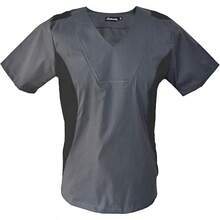 SOULMATE Philippine Men's Medical Uniform With Side Color Highlight - Burgundy - View 2