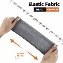 WRELS 1pc Unisex Soft Elastic Fitness Hiking Cycling Windproof Hat, Winter Sports Cap - Light Grey - View 5