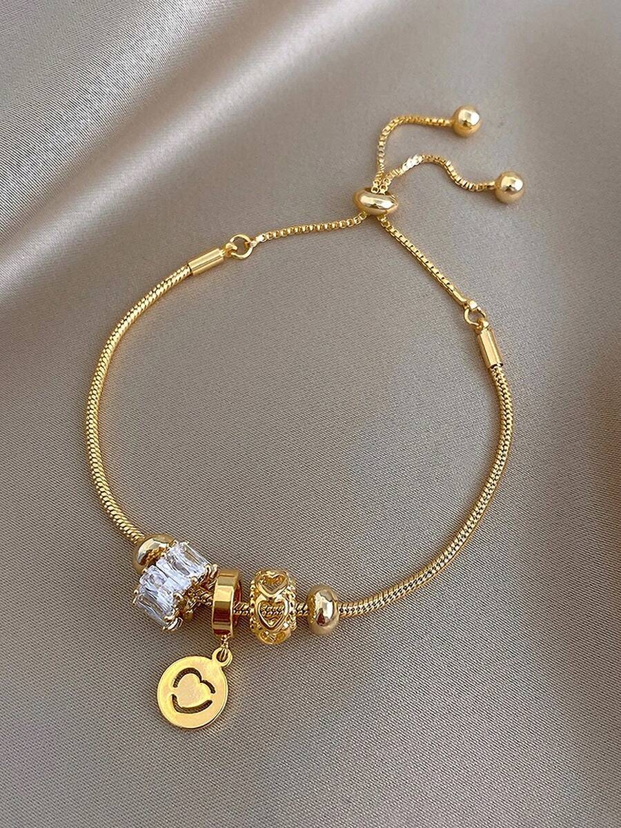 Andkiss Teen Geo Charm Bracelet For Daily - Multicolor - View 1