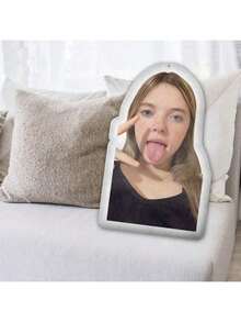 Customized Shaped Pillow, Fun Girlfriend Boyfriend Photo Pillow, Commemorative Gift For Loved Ones, Personalized Pillow With Pictures, Multifunctional, Reusable, Decorative, Exquisite, Fashionable, Soft, Cute, Colorful, Cute, Interesting, Customized, Personalized, Unique, Is The Ideal Gift For Her,Multi-Functional,Reusable,Ornamental,Exquisite,Stylish,Adorable,Colorful,Cute,Funny,Custom,Personalized,Customized,Unique,Ideal Gifts For Her,Ideal Gifts For Him,For Anniversaries,For Birthdays