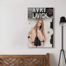 Framed  Poster, Y2k  Poster,Avril Poster, Wall Art,Y2k Wall Art Decorable,2000s Poster,Rock,Pop,Punk Poster.Home Living Room Office Wall Decor, Perfect Gift And Wall Decoration, Room Decor, Wall Art Decor, Wall Decor, Living Room. - In ngẫu nhiên - Xem 3