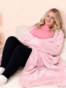 男女通用可穿戴毯 - 柔软绒面披肩式轻便可穿戴毯，适合女性和成人，法兰绒材质，居家保暖，舒适柔软，可用作沙发毯，成人礼物，可披在身上当斗篷，必备单品 - 客厅和卧室的理想之选，带帽可穿戴毯，加重毯，斗篷毯，女士带帽毯 - 彩色 - 查看 7