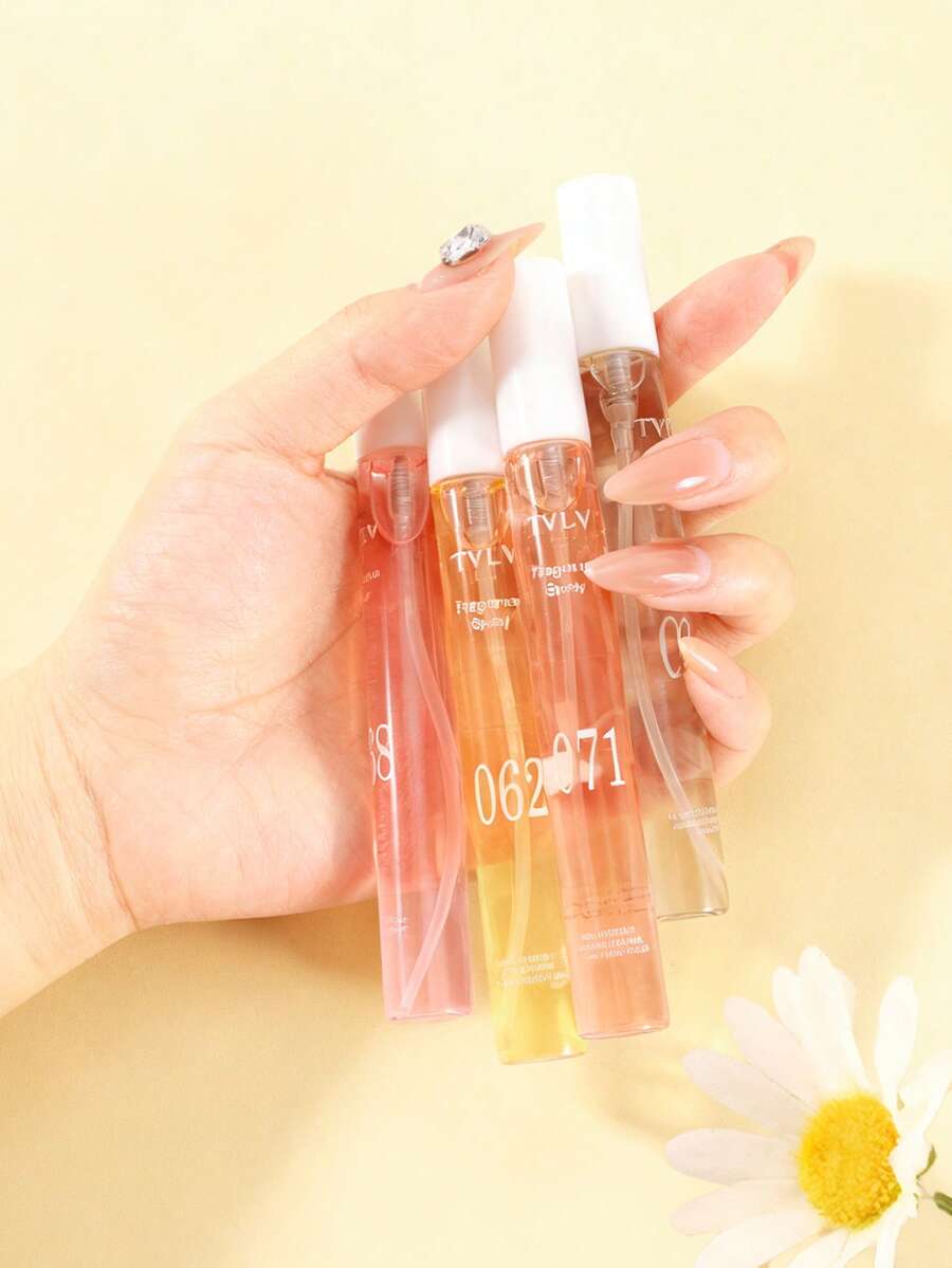 Set Of 1/5pcs Gift Boxed Brazilian Fragrance Spray Mist, Limit Edition Portable Multi-Layered Heightened State Of Bliss Spray With Long Lasting Natural Fresh Charming Essentials, Releasing Elegant Janeiro Vanilla Coconut Floral Fruity Citrus Wood Aquatic Ocean Sea Scent Aromatherapy Mist Air Freshener For Indoor, Outdoor