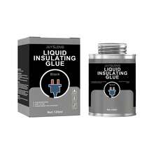 JAYSUING 125ml High-Temperature Insulation Glue, Quick-Drying, Durable & Strong, Transparent /Odorless, Waterproof, Repair, Anti-Leakage - Blanco - Ver 3