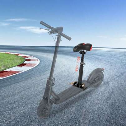 Soft Electric Scooter Seat With Adjustable Support Frame For  M365 And  M365 Pro Electric Scooters To Provide Comfortable Seating
