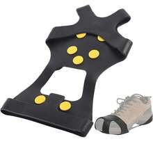 EstiloSuperficie De Hielo De Nieve Cadena De Zapatos Antideslizante Pesca En Hielo Ciudad De Nieve Antideslizante, Adecuado Para Caminatas Al Aire Libre(XL Size (45-47 Shoes)) Campamento De Monta?IsmoVersióN Mejorada - 1 - Ver 3