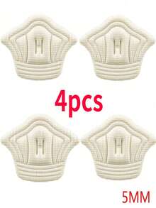 2 Pieces (1 Pair) Self-Adhesive Multi-Purpose Heel Grips For Skateboard Shoes, Sneakers, And Casual Shoes - Multicolor - View 10