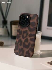 2-In-1 Leopard Print Phone Case: PC Hard Shell + TPU Soft Lining, Scratch-Resistant, Shock-Proof, Drop-Proof, Suitable For Phone 11/12/13/14/15/16/17, Air, Pro, Pro Max, Plus. Autumn Phone Case, Halloween Phone Case, Phone Protective Cover, Back To School Season - Multicolor - View 8