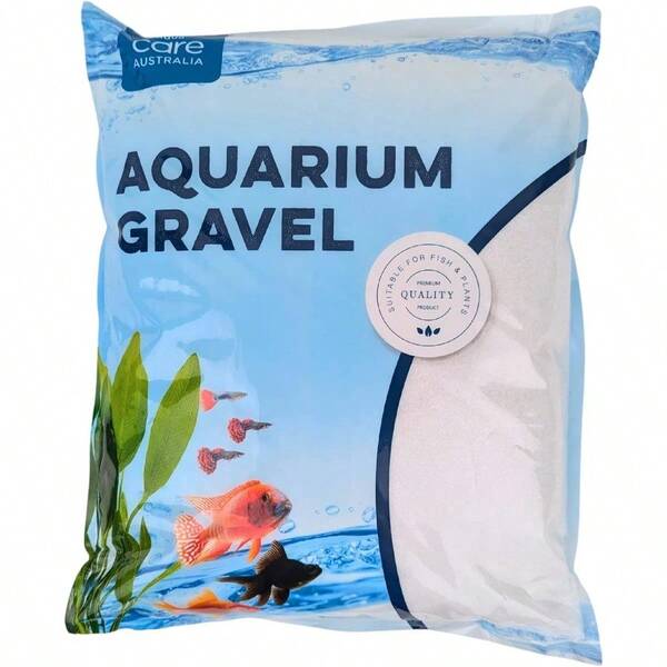 Aqua Care Aquarium Gravel Sand White 5kg Suitable For Freshwater And Saltwater Fish Tanks Aqua  Aquarium Decorative Gravel