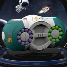 Tecforood 这款极具挑战性的3D圆柱形魔方益智玩具，配有色彩鲜艳的旋转珠子，是一款寓教于乐的脑筋急转弯和滑块游戏，适合儿童、青少年和成人，有助于提高注意力、逻辑思维和手眼协调能力。 - 彩色 - 查看 14