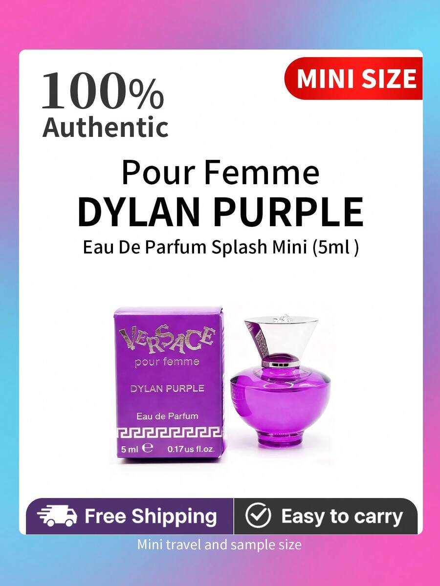 Dylan Purple Pour Femme Eau De Parfum For Women Splash Travel Mini 5ml / 0.17 Fl. Oz - Dylan Purple - 查看 1