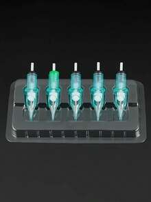 10/20/50pcs Disposable Tattoo Needle Stand, Keeping The Workbench And Integrated Needles Clean And Tidy, Suitable For Tattoo Artists And Beginners - Professional Tattoo Tools Help You Maintain Cleanliness And Neatness During Work. - Clear - View 4