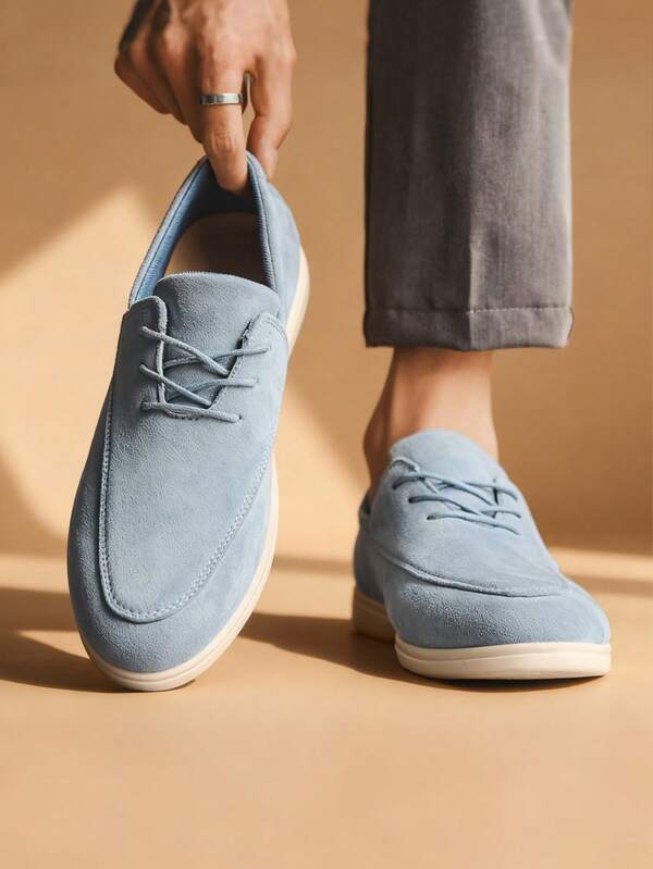 Nantucket Breeze Men's Slip On Loafers Fashionable Designer Penny Loafers Solid Imitation Suede Casual Men's Shoes Affordable Big Brand Feeling Soft Comfortable Breathable Lightweight Non Abrasive Daily Commuting Non Slip Wear Resistant Flat Casual Shoes Fashionable Suits Versatile Students' Graduation Ceremonies Preppy Business Dress Offices Matching Banquets Wedding Styles Groom's Spring Summer Autumn Plus Size Men's Shoes