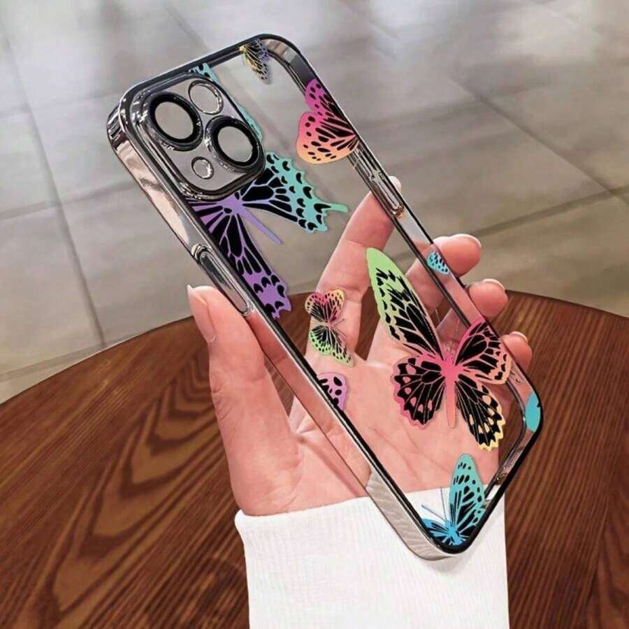 Custodia in silicone placcata per iPhone 11, 12, 13, 14, 15, 16, 17 Plus Pro Promax XS/X XSMAX, di alta qualità e alla moda