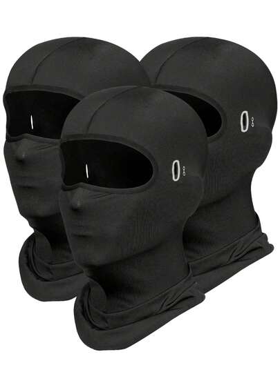 3/2/1 Piece Winter Balaclava Ski Mask For Men Women, Windproof Thermal Face Mask Cold Weather Scarf For Cycling Skiing Climbing Cold Weather Scarf Windproof Thermal Winter Neck Warmer Hood For Cycling Hiking