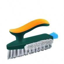 1pc Bicycle Gap Cleaning Brush, Household Cleaning Brush, 2-In-1 Floor Cleaning Brush, Multifunctional Handheld Cleaning Brush, No-Dead-Angle Brush, Ideal Home Accessory, Essential Outdoor Camping Cleaning Brush, Suitable For Cleaning Windows, Bicycle Gaps, Stoves, Doors, And Washing Tables,Scrub Brush With Ergonomic Handle, Stiff-Bristled Cleaning Brush For Shower, Bathtub, Sink, Tile, Carpet & Floors, Household Cleaning Supplies & Tools - Multicolor - View 7