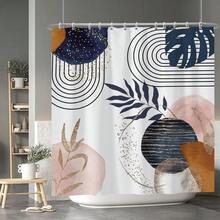 Boho Shower Curtain Mid Century Navy Blue Gold Plant Leaves Modern Abstract Minimalist Shower Curtains Decorative For Bathroom Fabric Shower Curtain With Hooks, Winter Christmas Shower Curtain For Bathroom, Bathroom Shower Curtain Set, Home Shower Curtain, Shower Drape, Shower Curtains For Living Room, Door Curtain, Room Divider Curtains, Long Shower Curtain, Fabric Shower Curtain With Hangers, Curtains For Bedroom, Curtain Gifts For Women, Bath Curtain Gifts For Mom, Christmas Gifts, Bathroom Decor, Room Decor, Home Decor, Christmas Decor