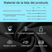 Chamarra ligera para hombre,Las chaquetas casuales elegantes con moderno de tejido elástico,Impermeable y resistente al viento - Blanco - Ver 7