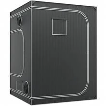 Tienda de cultivo 5x5, 60 x 60 x 80 pulgadas, tienda de cultivo hidropónico Mylar 2000D altamente reflectante con ventana de observación, bolsa de herramientas y bandeja de suelo para cultivo de plantas de interior - 2000D60*60*80 pulgadas - Ver 8