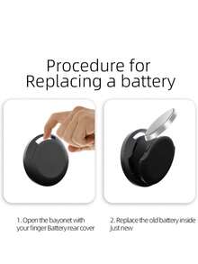 4 Packs & 1 Pack Of Apple Air Tag Smart Tags, Global Precise Positioning GPS Tracker, Compatible With Iphone Find My App (Not Supported By Android System!), Anti-Lost Device, Replaceable Battery And Privacy Protection, Suitable For Keys, Suitcases, Backpacks, Wallets, Etc., Holiday Gifts - Multicolor - View 10